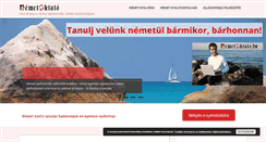 Desktop Screenshot of nemetoktato.hu